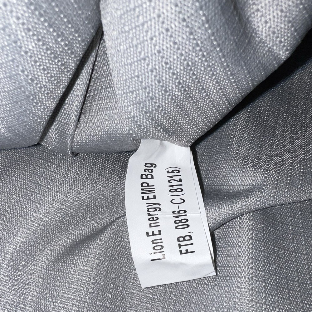 Lion Energy EMP Shielding Bag Kit - MIL-SPEC-461F - includes Bin & Solar Cable