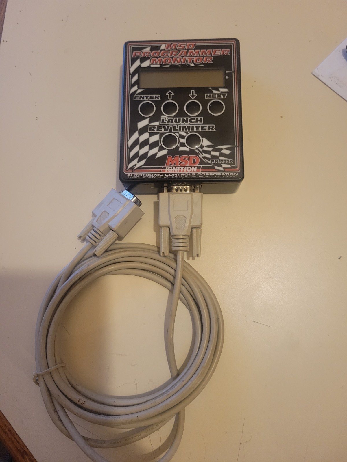 MSD Programmer/Monitor Controller Model MSD 7550