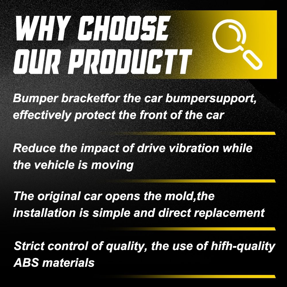 2Pcs Front Left & Right Bumper Bracket Support Mount For Mazda CX-5 2017 18-2021