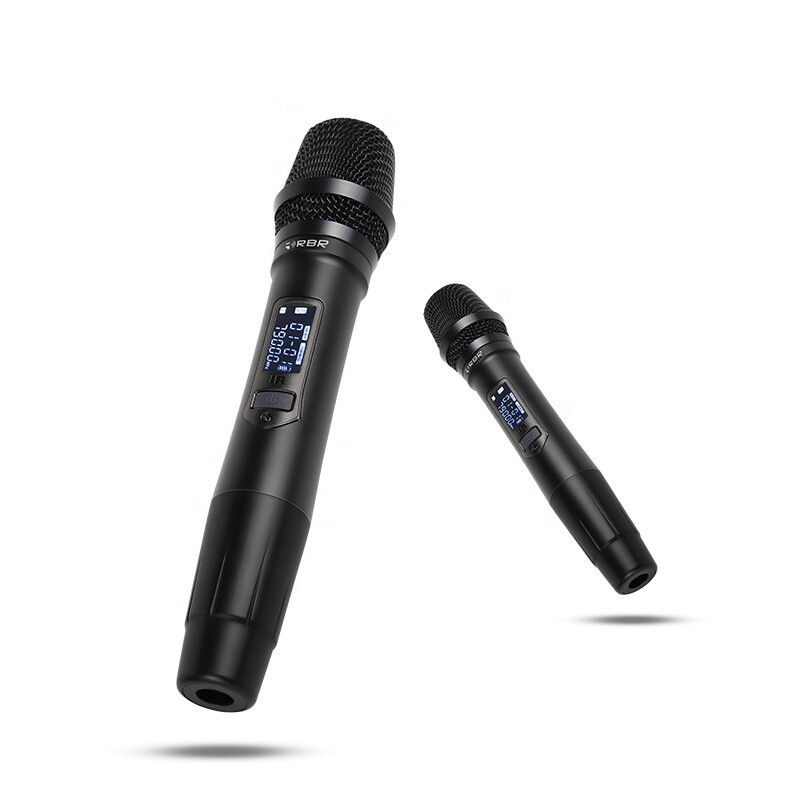 Rechargeable Handheld Design Digital Professional Wireless Microphone Mic System