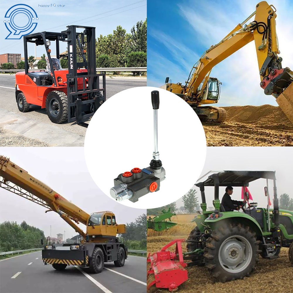 Hydraulic Directional Control Valve 11Gpm Valve Double Acting 1 Spool 3600 PSI