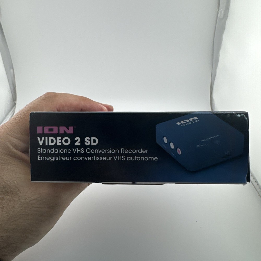 ION VIDEO 2 SD STANDALONE VHS CONVERSION RECORDER HDMI