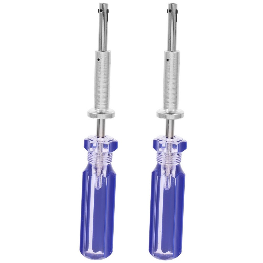 2Pcs High-grade Key Lock Key Branch Amplifier Security (Blue)