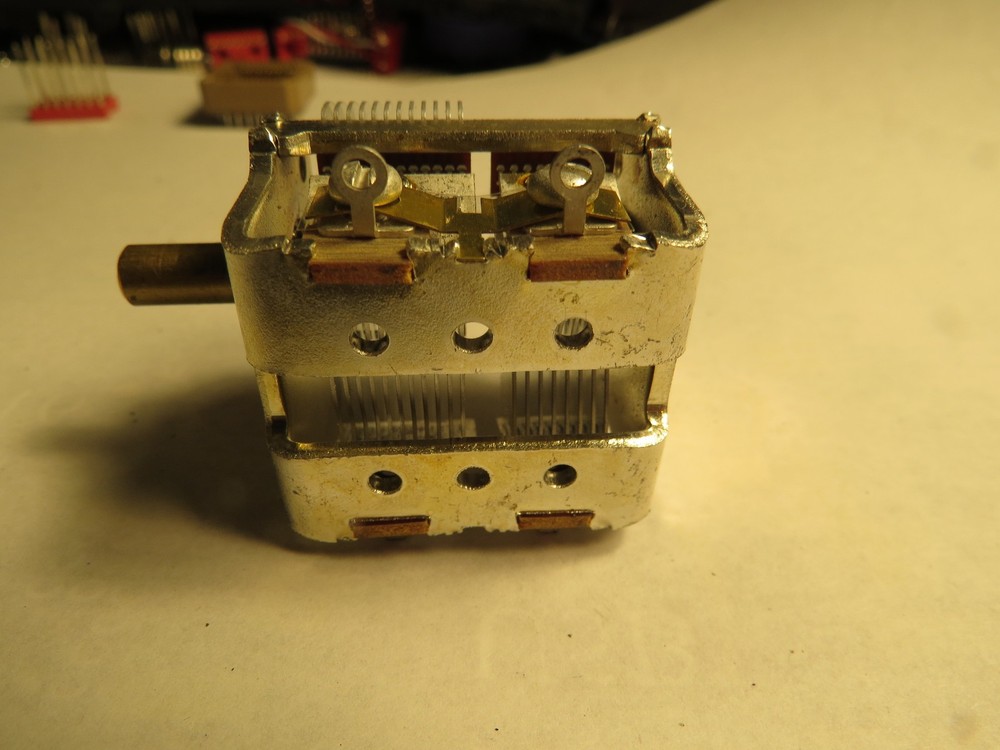 Dual Gang Air Variable Capacitor - NOS