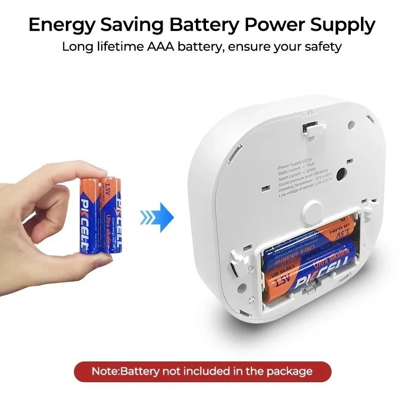 Smoke Detector, Carbon Monoxide Detectors, 2 in 1 CO & Smoke Alarm，Smoke Co