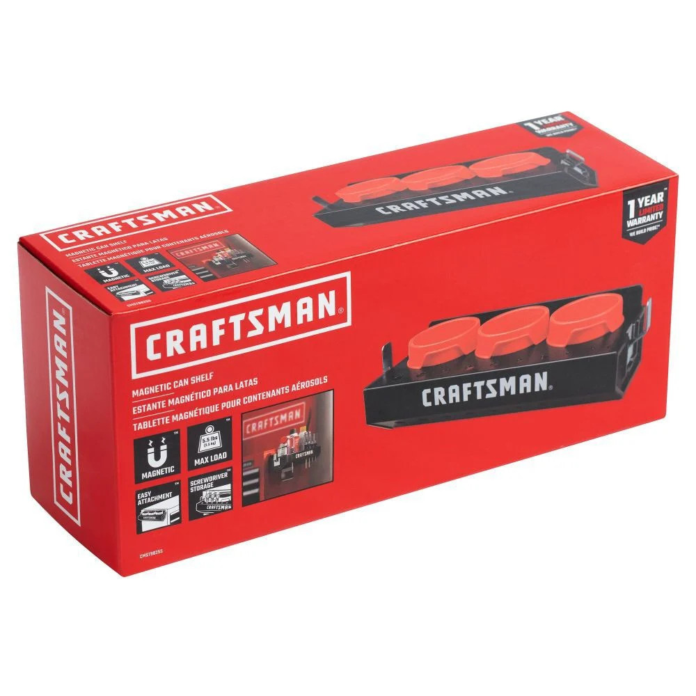 Craftsman Magnetic Spray Can Shelf