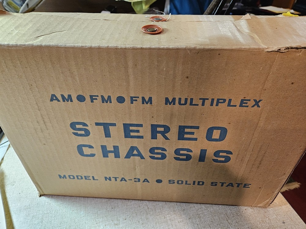 Webcor Stereo Console Reciever New In Box. NTA 3A