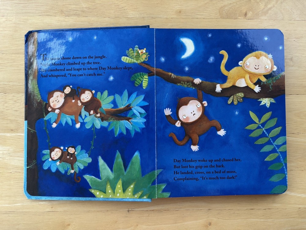 Night Monkey Day Monkey - Julia Donaldson / Lucy Richards - Hardback Book