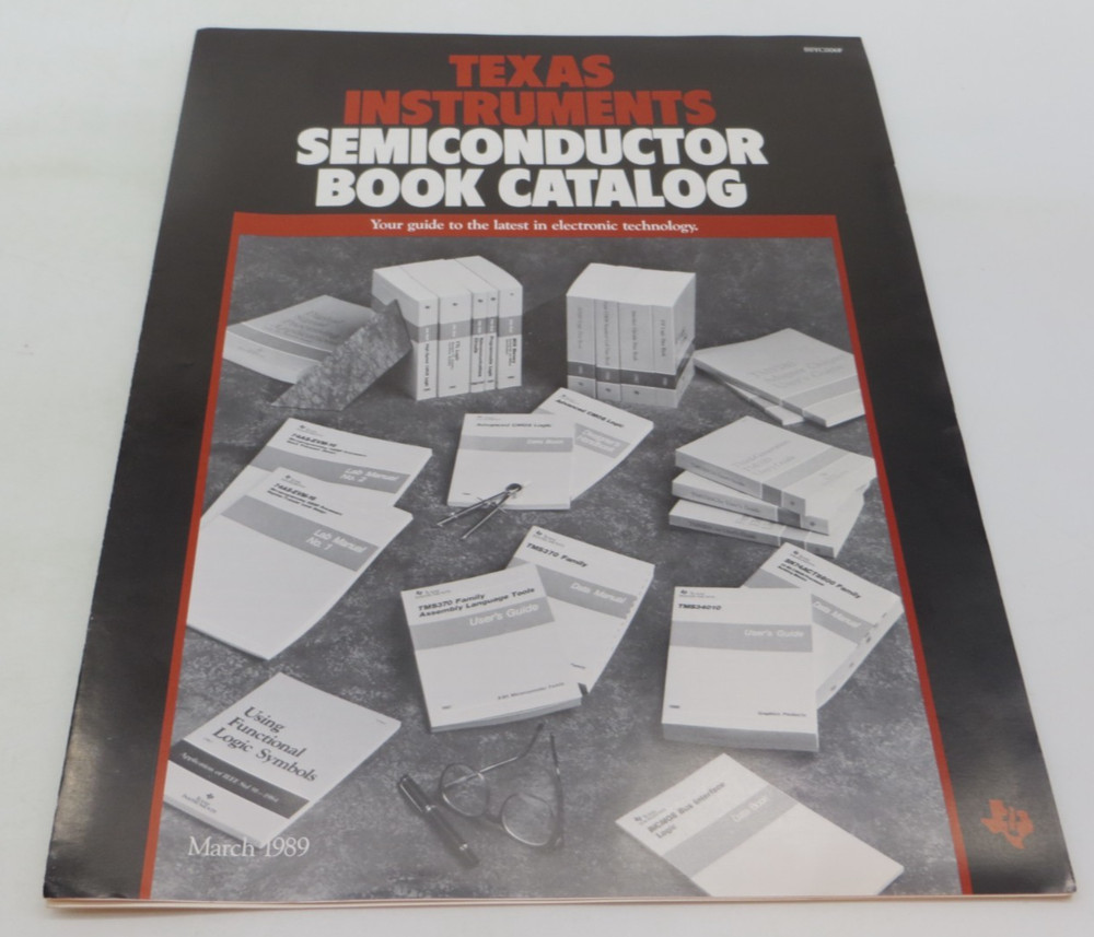 4 Texas Instruments Vintage Reference Micro-Processors Semiconductor Graphics