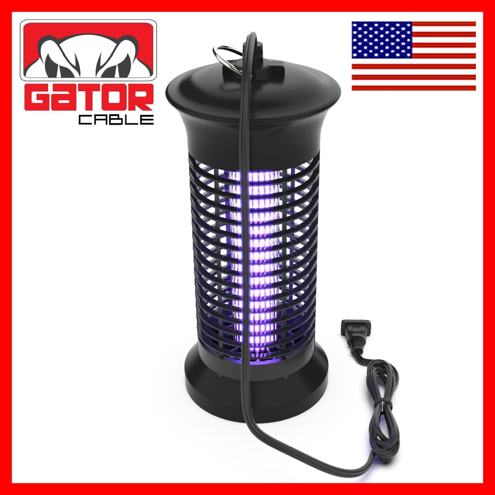 Electric Mosquito Insect Fly Bug Zapper Killer LED Light Trap Pest Control Lamp