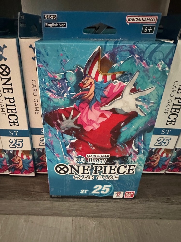 One Piece Starter Deck St 25 Buggy Mat and Deck Only NO PACK