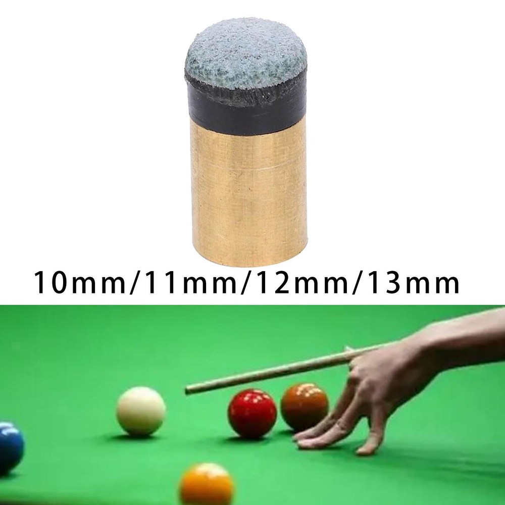 Practical Pool Cue Tips 10mm Easy Installation Billiard Cue Tip Tips Maintenance