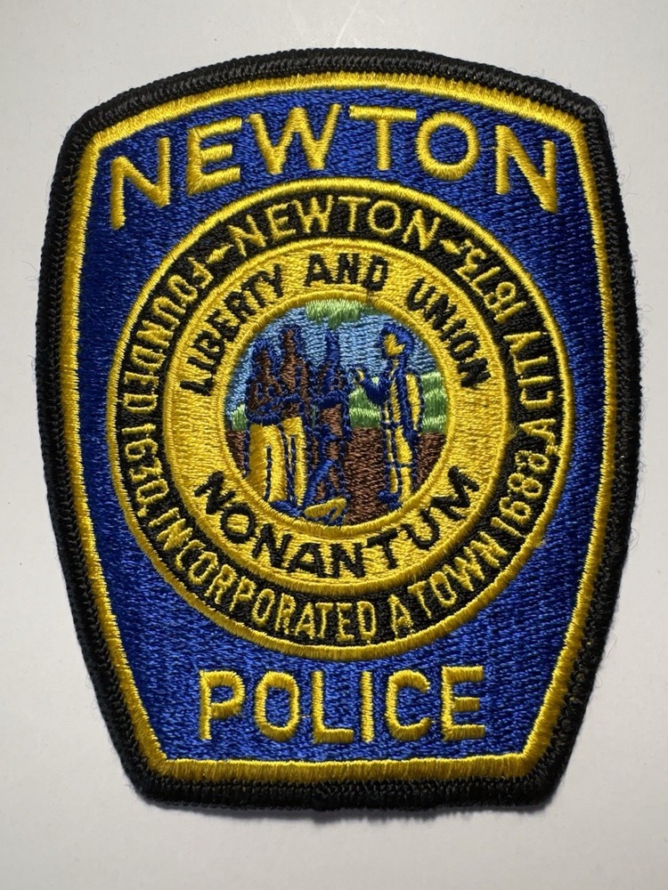 Newton Massachusetts Police Patch