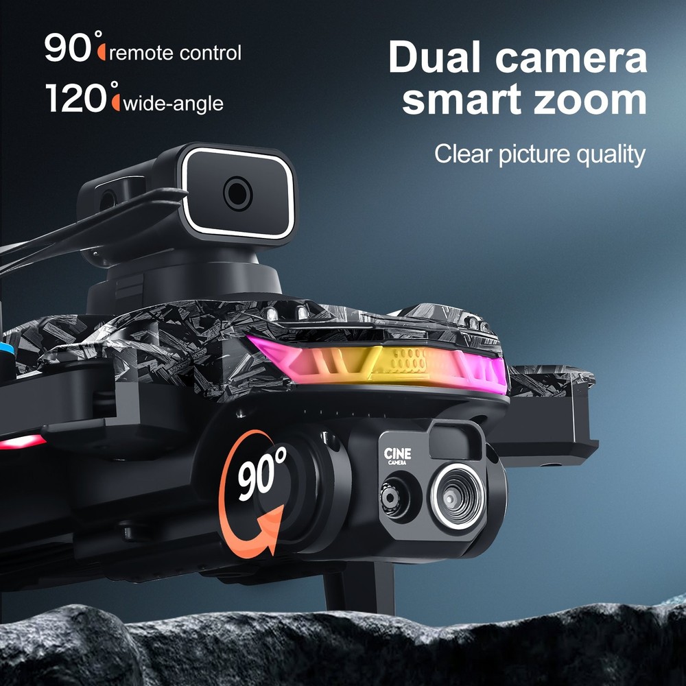S160 8K Drone with Screen, HD Photography, Obstacle Avoidance, Foldable Model