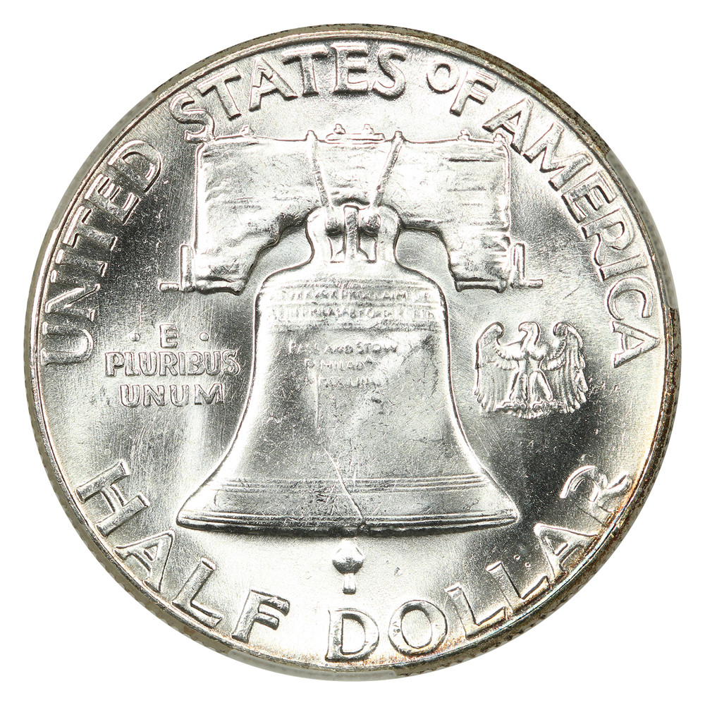1951 50C CACG MS62 - Franklin Half Dollar