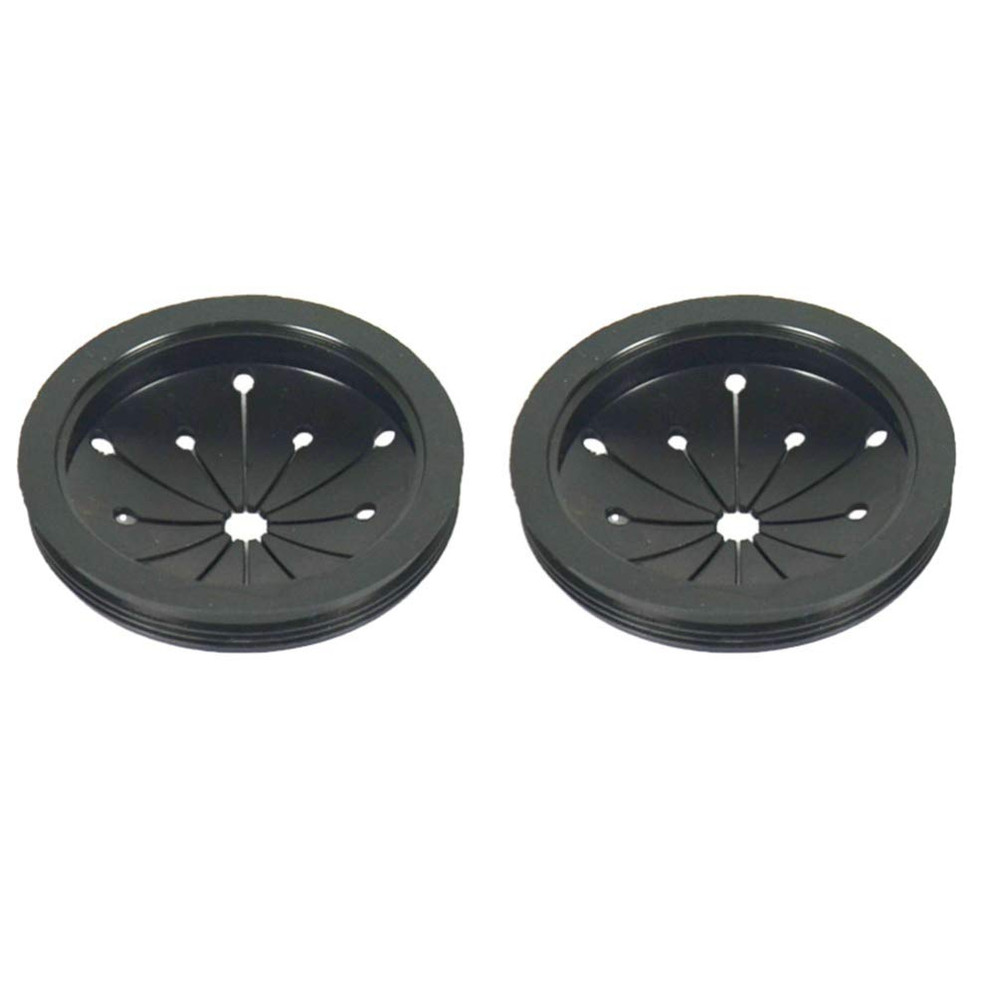 NUOBESTY 2pcs Garbage Disposal Splash Guard Sink Baffle Disposal