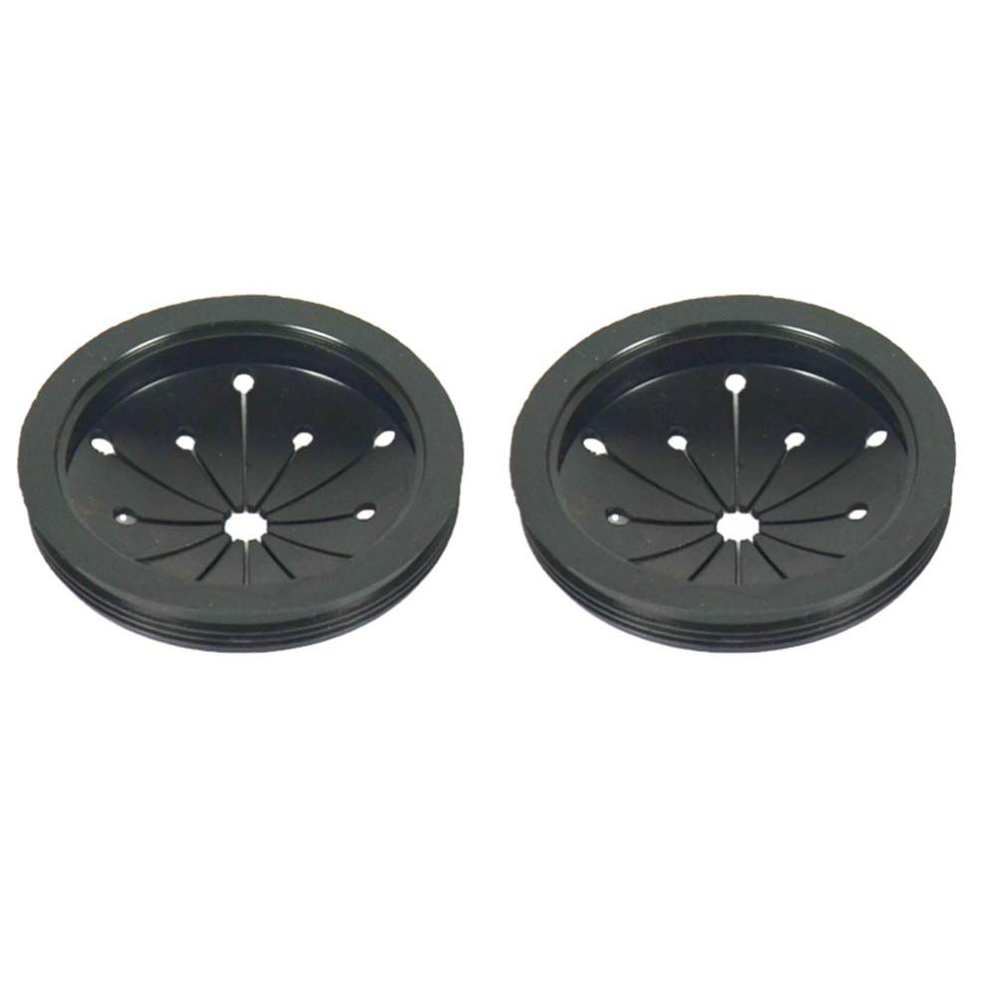 NUOBESTY 2pcs Garbage Disposal Splash Guard Sink Baffle Disposal