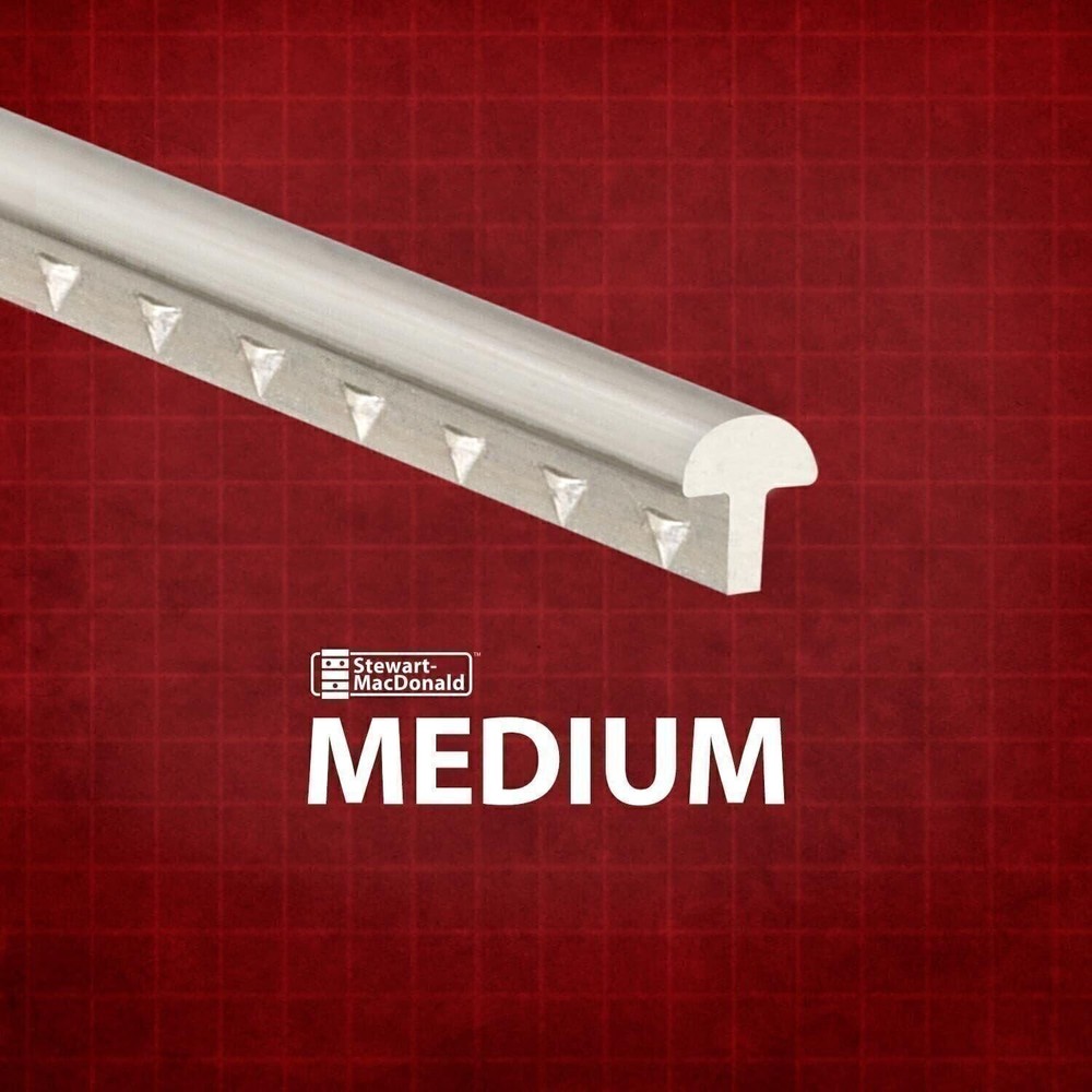 StewMac Medium Fretwire, Medium/Medium, 2-foot piece - 3 pack