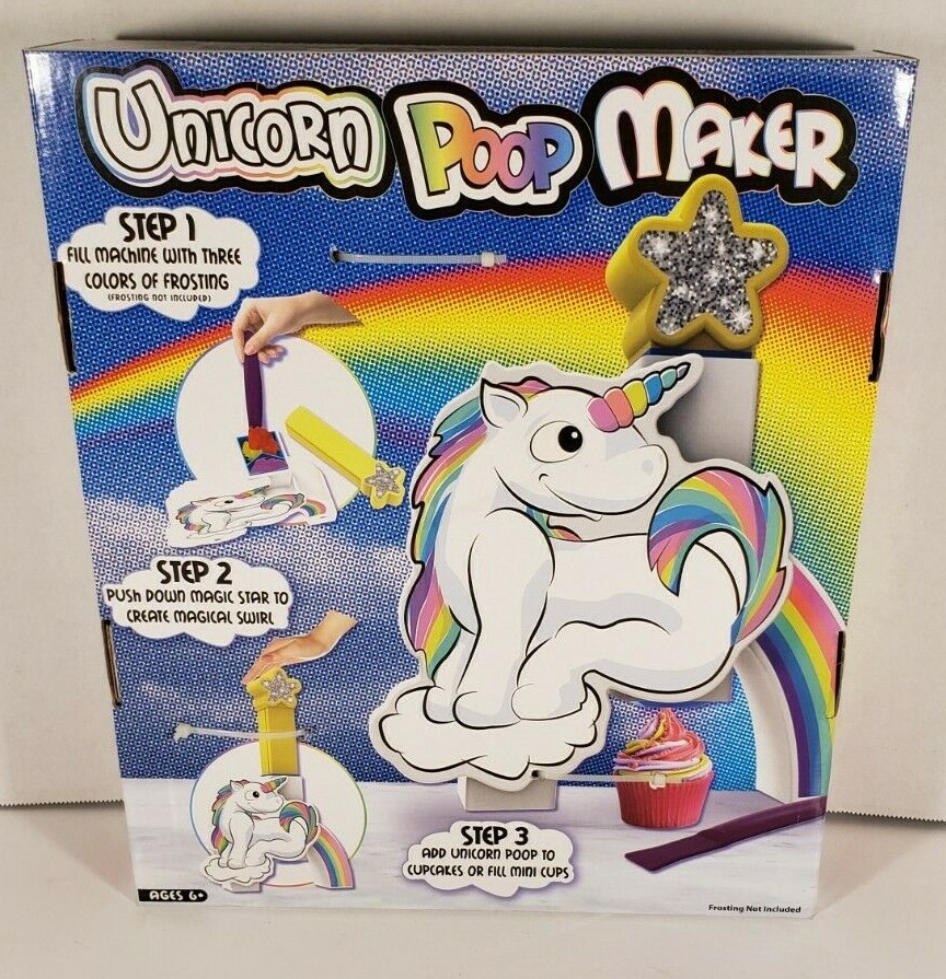 Unicorn Poop Maker Cupcake Frosting Decorating Machine Five Below 2017