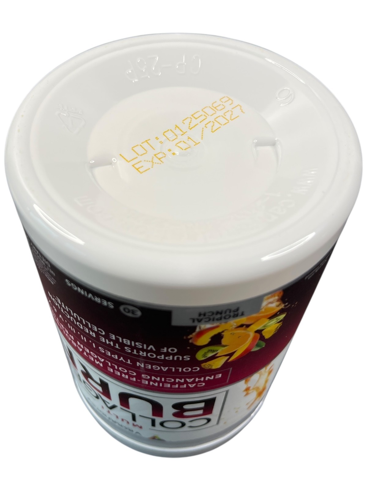 Vitauthority Multi Collagen Burn Cellulite Metabolism Peptides Tropical Punch 30