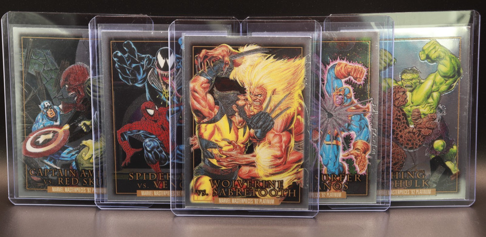 2024 Marvel Masterpieces 92 Platinum - Battle Spectrum Set