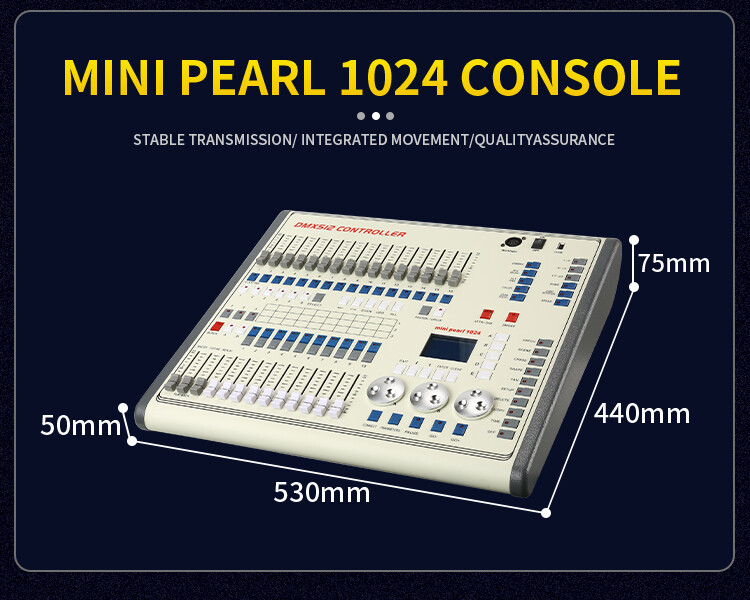 Mini Pearl 1024CH DMX512 Lighting Console Disco Computer Light DMX Controller