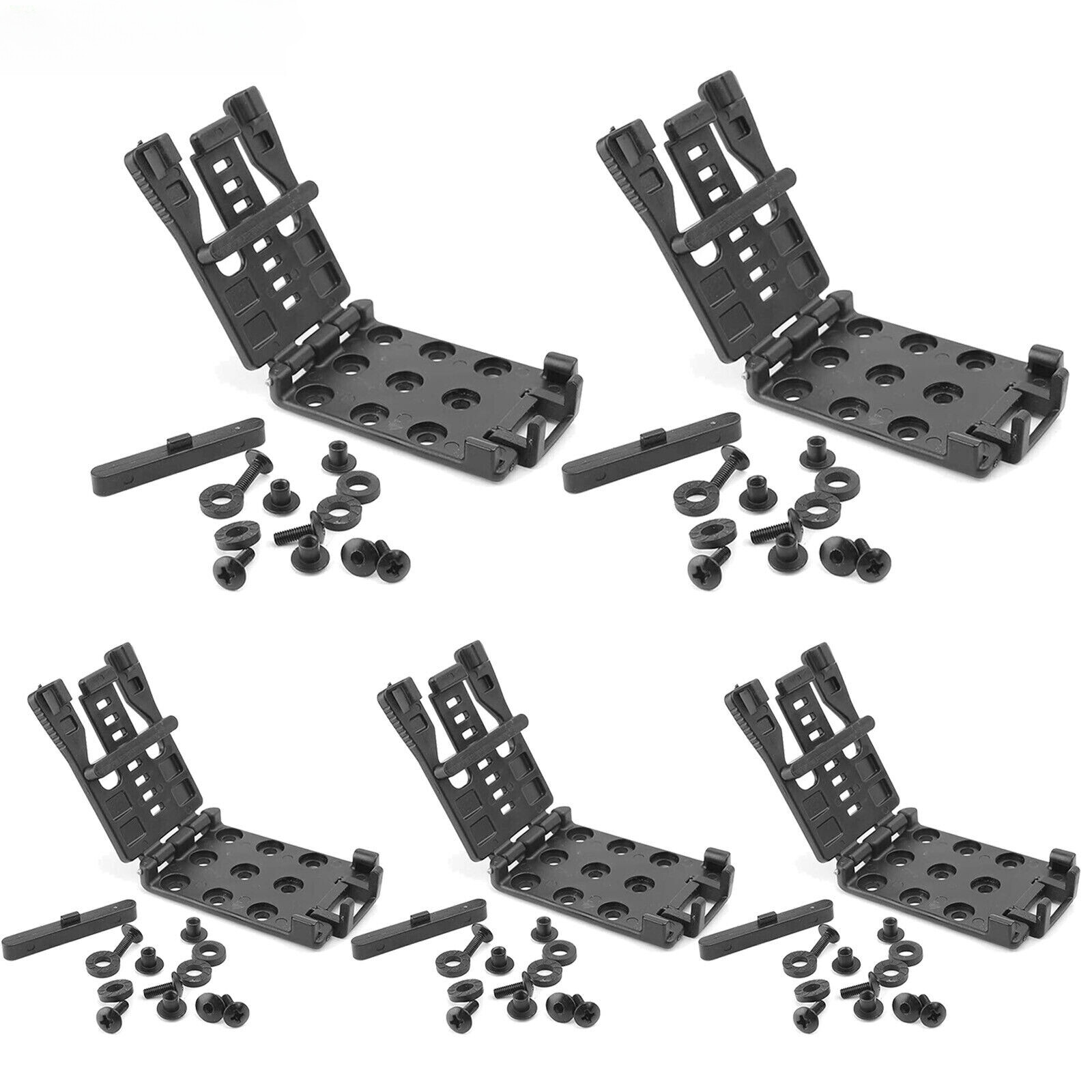 Tactical 5-Pack Tek Lok Belt Clips for Mag/Knife Pouch