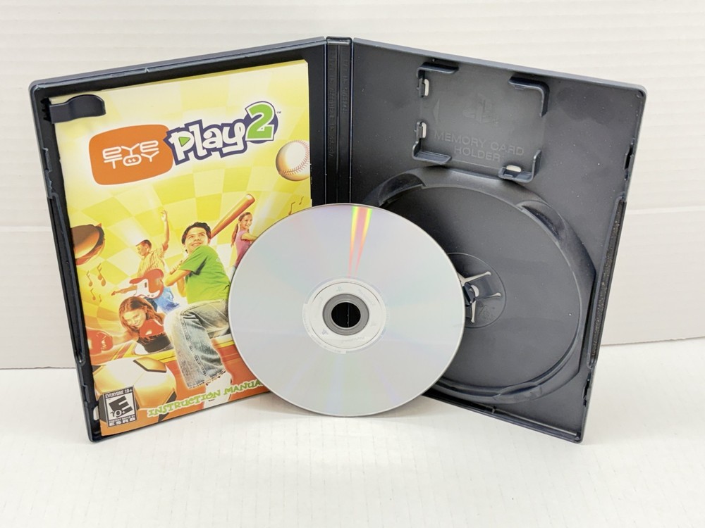 EyeToy Camera Bundle: 4 EyeToy Games Complete In Box.