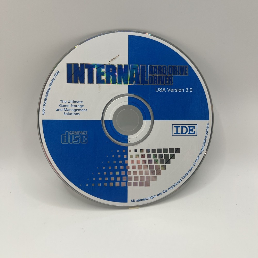 HD ADVANCE ULTIMATE GAME STORAGE MANAGEMENT/GAME SOLUTION 3.0-PS2-CD DISC ONLY