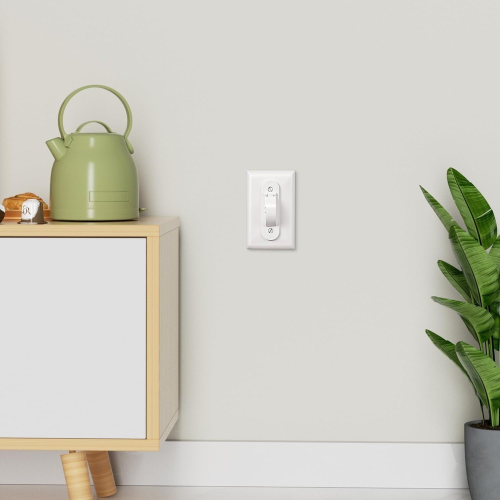 8-Pack Child Proof Light Switch Guards: Toggle Protection in White