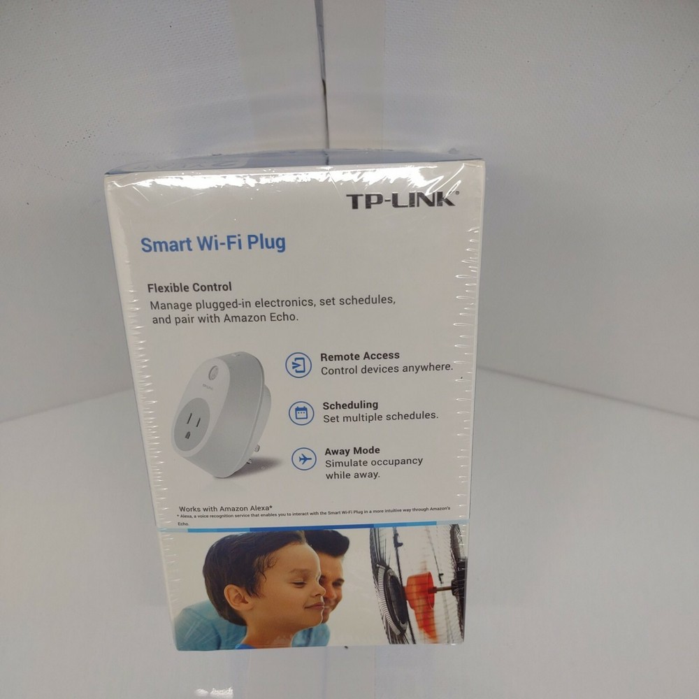 TP-LINK KASA APP, SMART WI-FI PLUG REMOTE ACCESS NEW NEVER OPEN PAIR ECHO HS-100