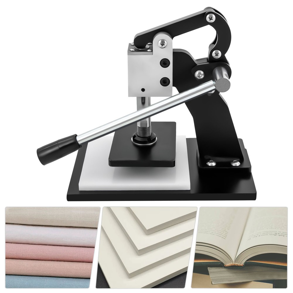 Manual Leather Die Cutting Machine Hand Press Sampling Punching Machine Tool
