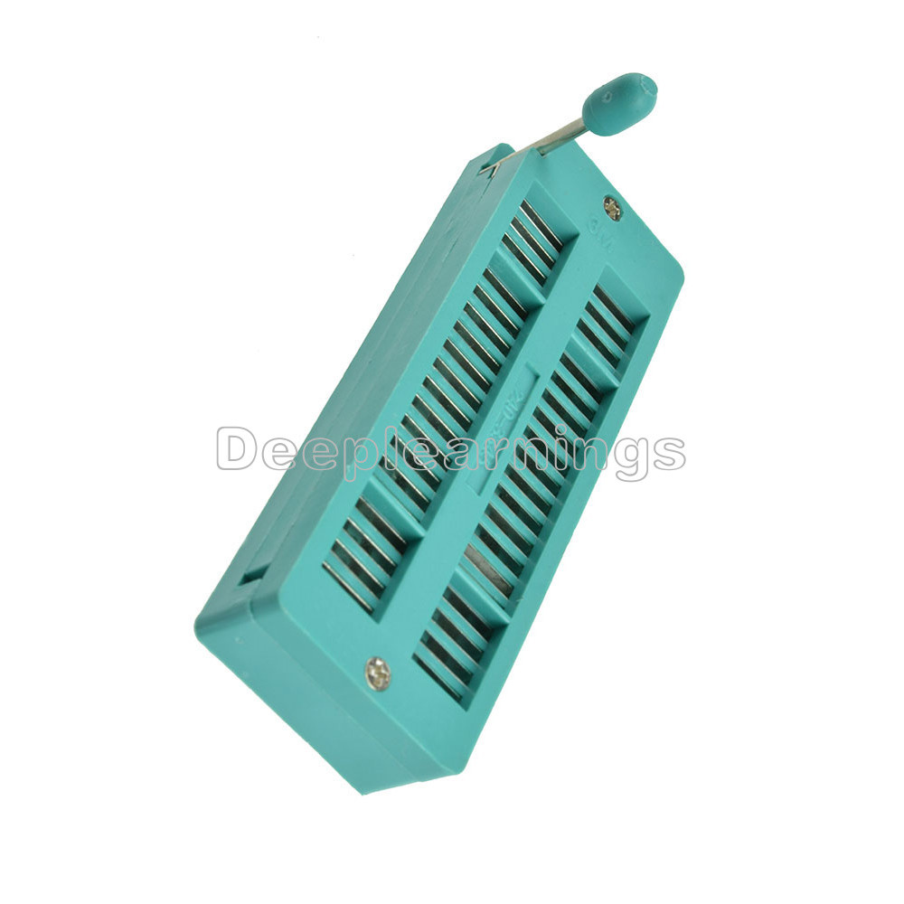 10pcs Narrow 40 Pin UNIVERSAL Zif Test DIP IC 3M Socket NEW