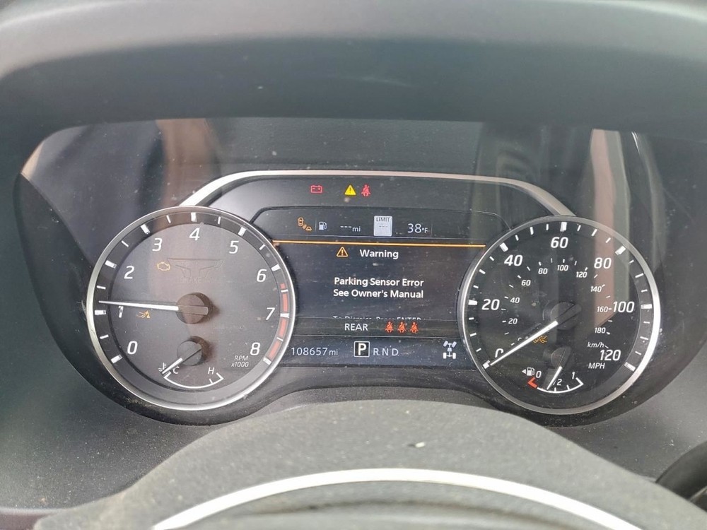 Speedometer MPH Without Navigation Fits 19-21 TITAN 4980267