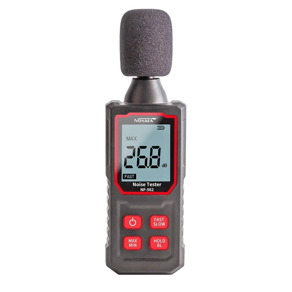 Digital Decibel Meter Noise Detector Sound Level Meter Tester Backlit LCD Screen