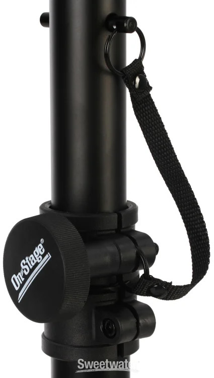 On-Stage Stands SS7761B All-Aluminum Speaker Stand - Single