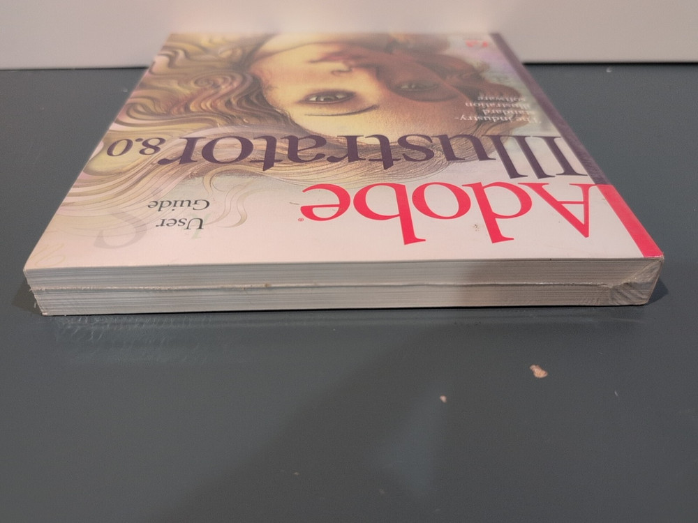 NEW SEALED Adobe Illustrator 8.0 USER GUIDE Manual Book ONLY No CD/Software