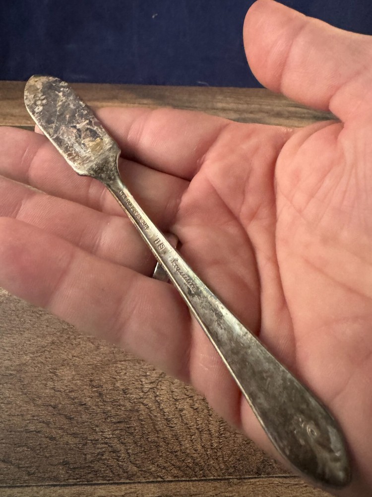 Master Butter Knife Wm Rogers & Son Exquisite Pattern Silverplated