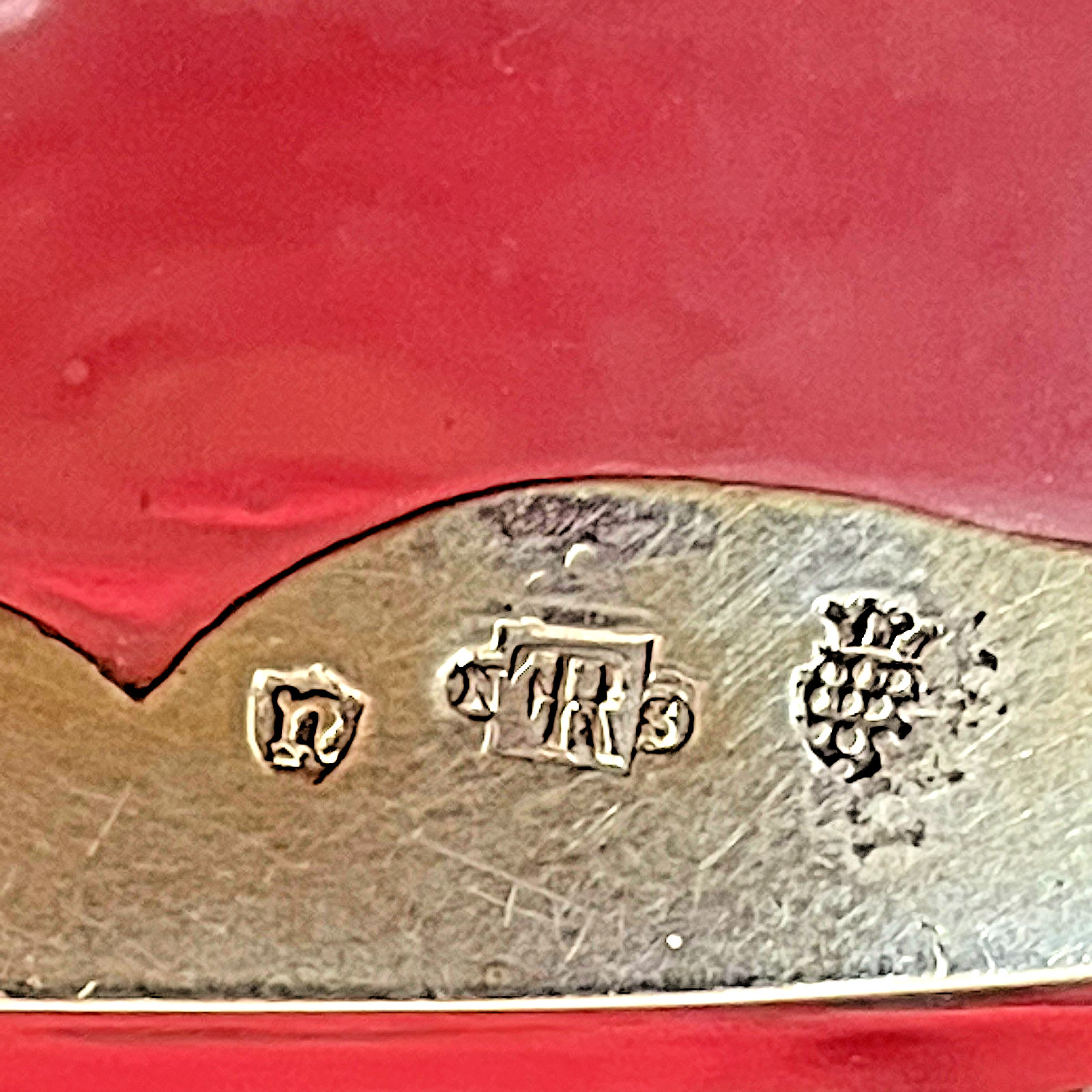 ANTIQUE GERMAN HANAU .800 SILVER OVERLAY ON ETCHED DECANTER