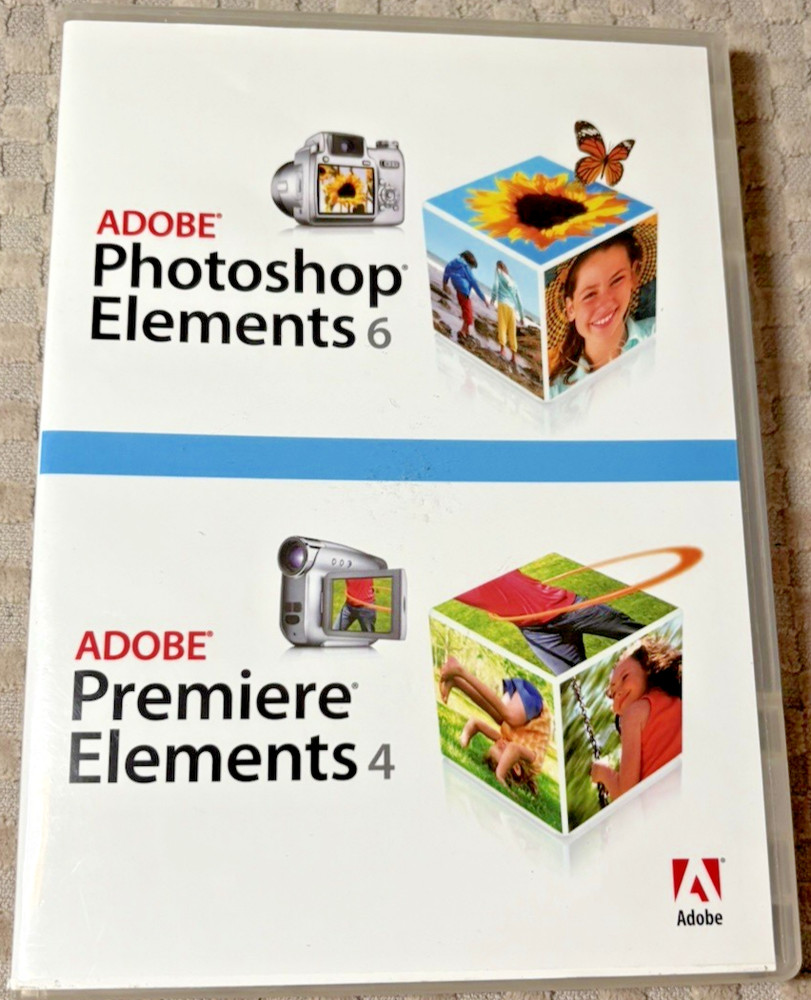 ADOBE Photoshop Elements 6 & Adobe Premiere Elements 4