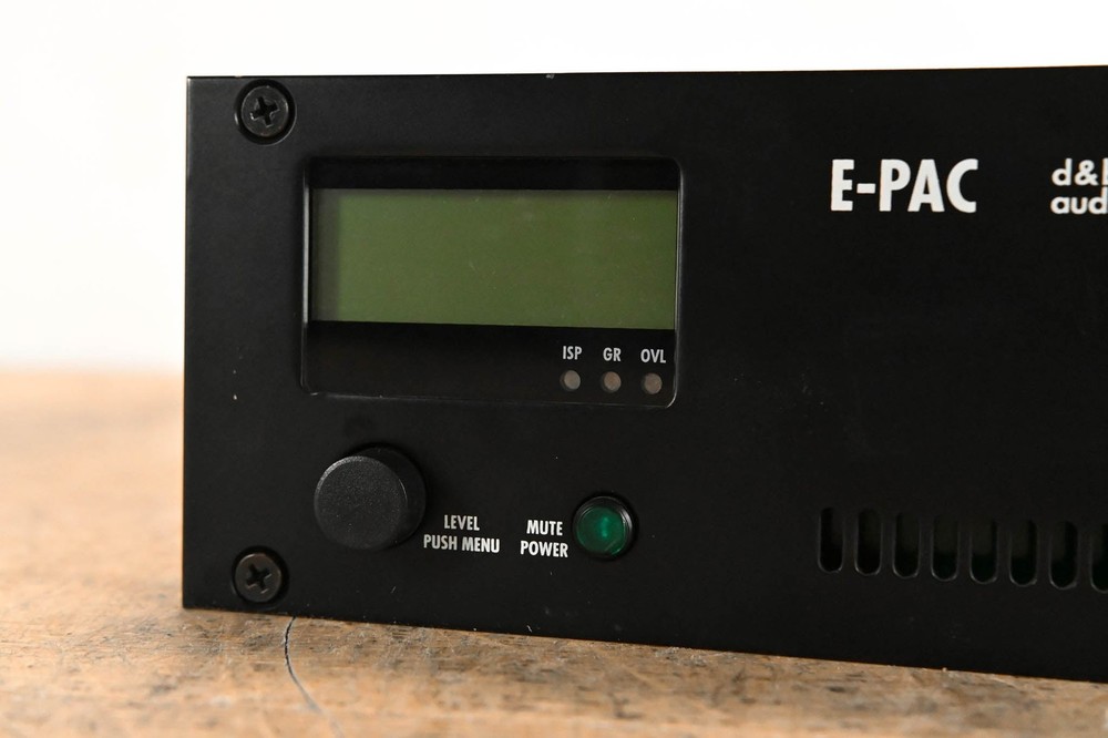d&b audiotechnik E-PAC Single-Channel Power Amplifier Controller CG01V51