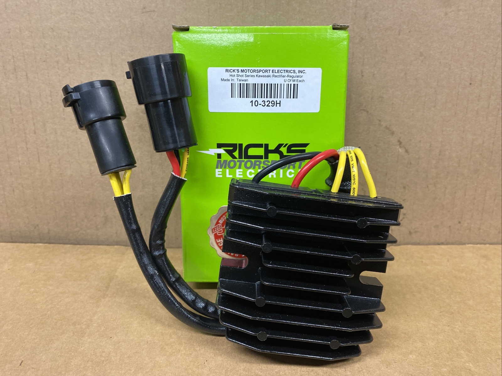 2003-2004 Kawasaki Ninja ZX6R ZX636 Rick's Voltage regulator rectifier 10-329H