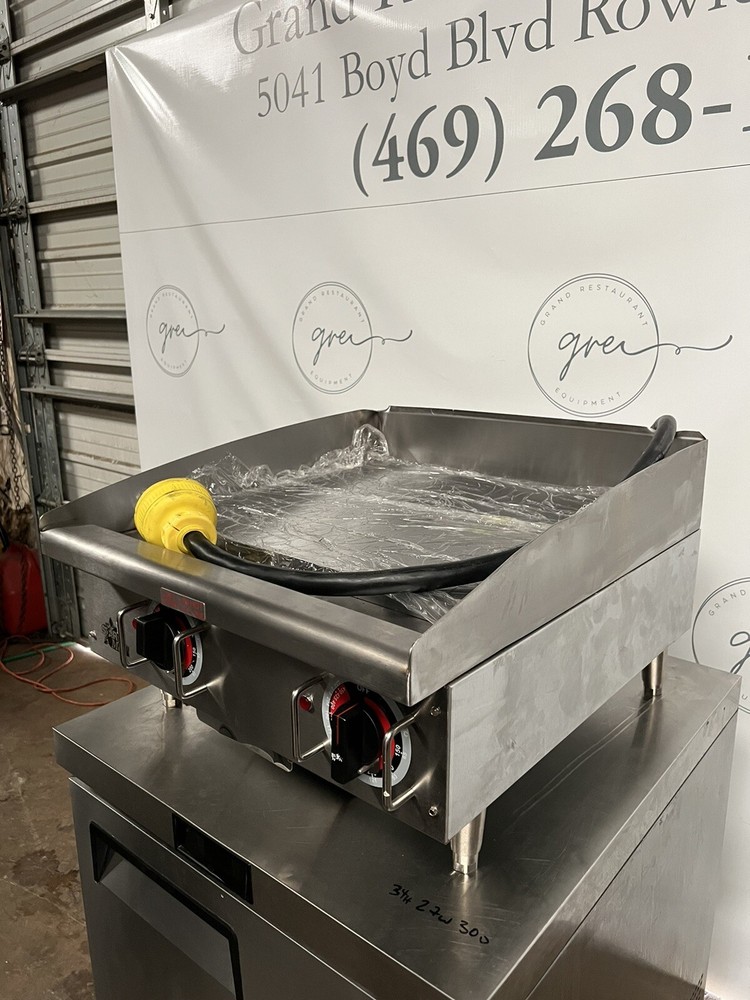 Star Max 24” Electric griddle. Thermostatic Control