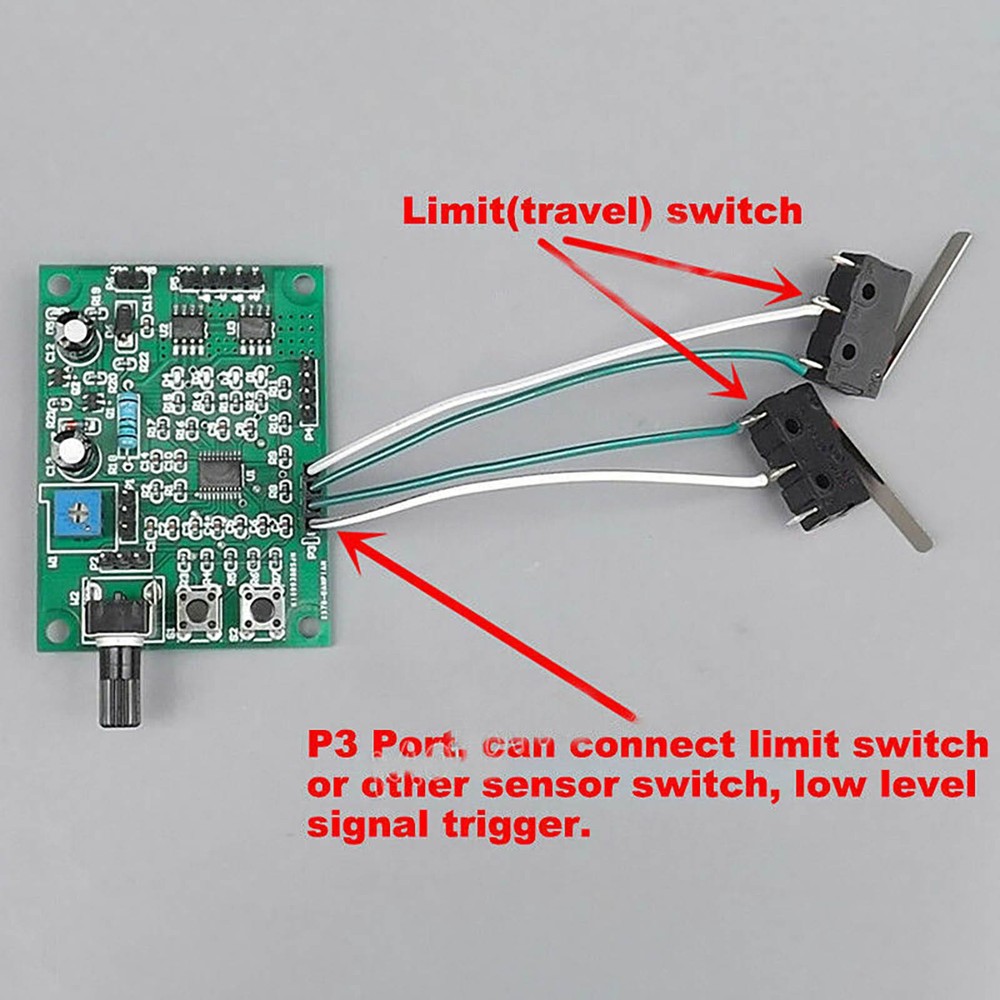 2-PHASE & 4-Phase 5-Wire Stepper Motor DC 5v-12v Driver Board Speed Controller