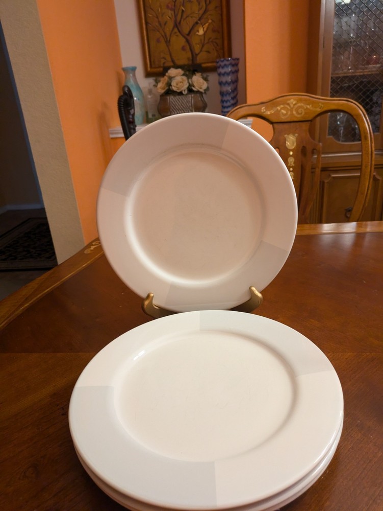 Dinner Plate Arctic White by Nautica 4 Piece Dinnerware Plates