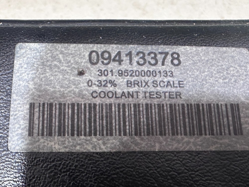 MSC Value Collection SC09413378 Brix Scale Refractometer Coolant Tester