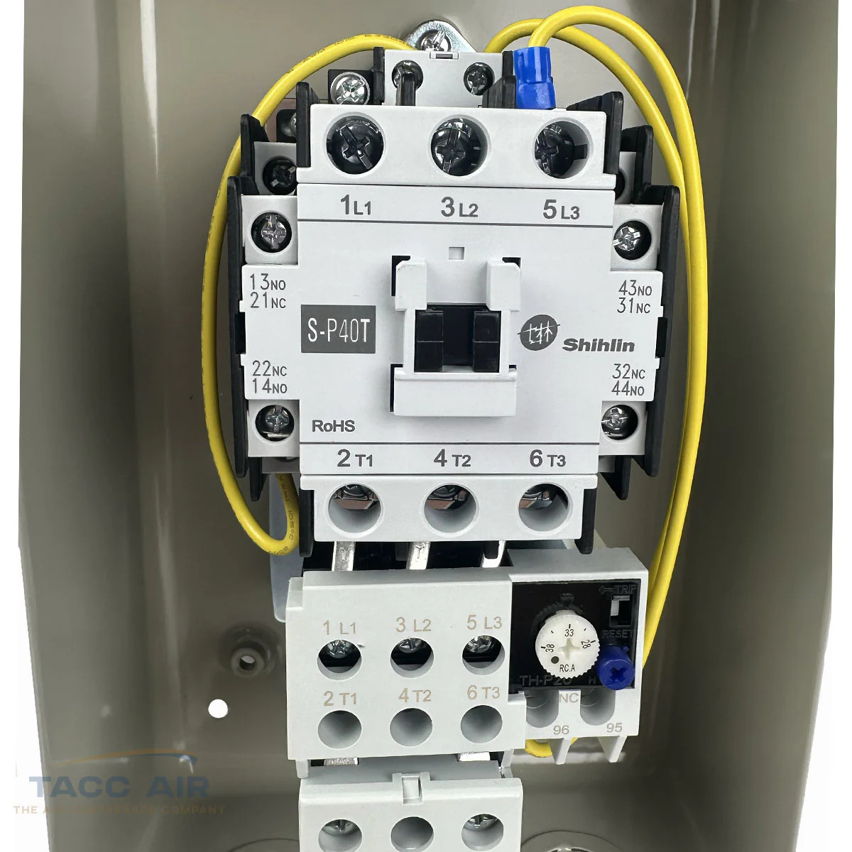 10 HP Three Phase Magnetic Starter Motor Control Switch Box 208 - 240 Volt 3 PH