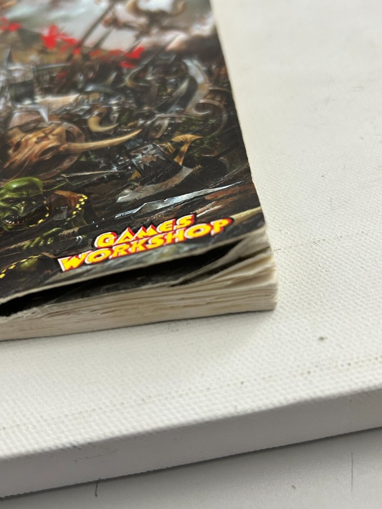 Warhammer Classic Orcs & Goblins Army Book Codex 2000 Acceptable SC OOP