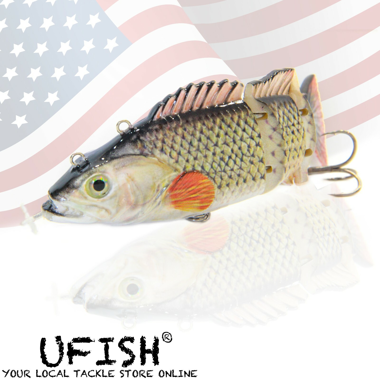 UFISH Best Fishing Lures For Pike Self Swimming Rechargeable Baits Bass Walleye