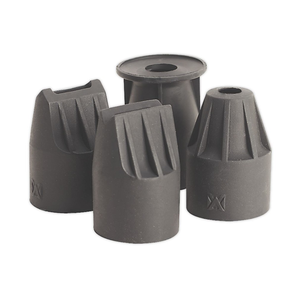 Sealey Contoured Nozzle Set 4pc for SG10 Sandblasting Kit